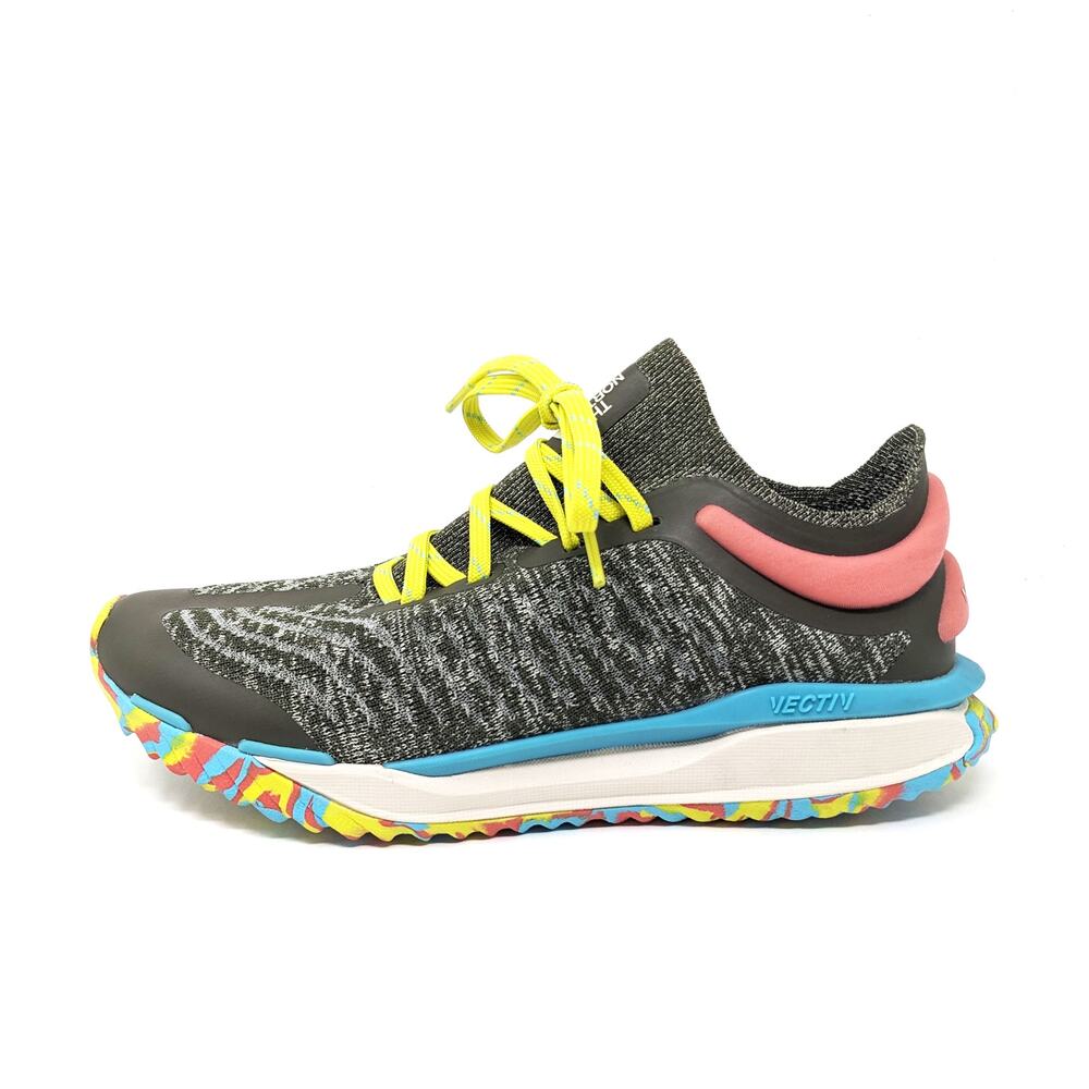 New The North Face Shoes Womens 9 Vective Knit Sneakers Multicolor Pastel
